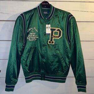 Ralph Lauren Vintage Varsity Satin Letterman Jacket